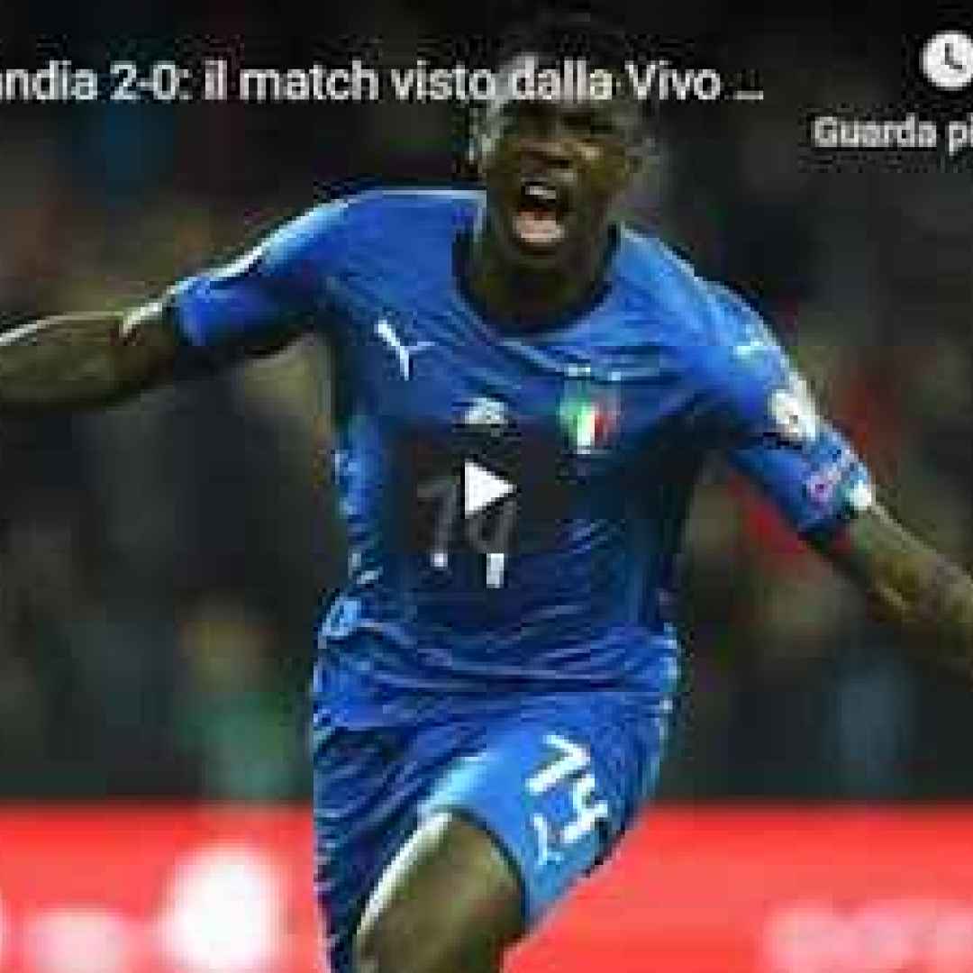 Italia-Finlandia 2-0: il match visto dalla Vivo Azzurro Cam - VIDEO