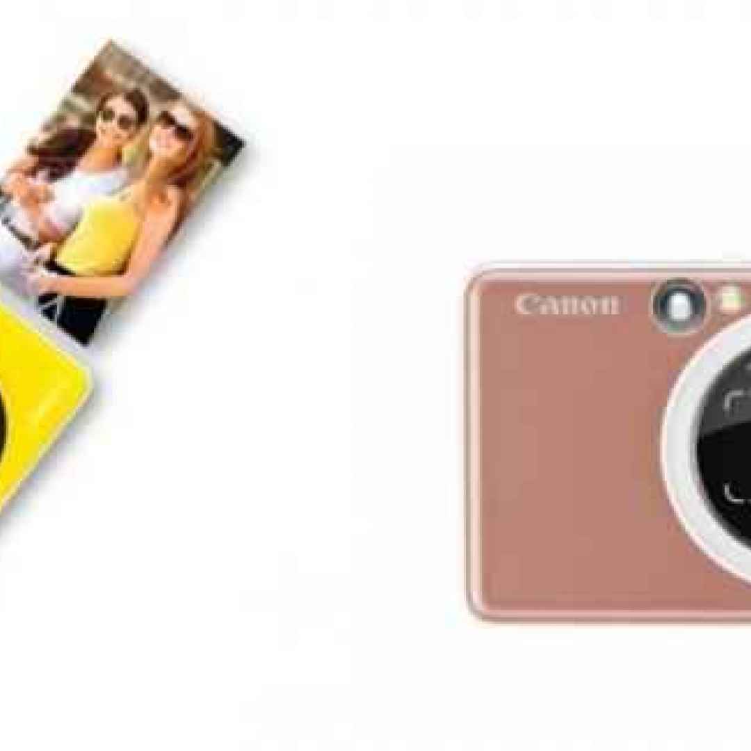 Canon Zoemini C e S: nuove instant camera tascabili con tecnologia Zink