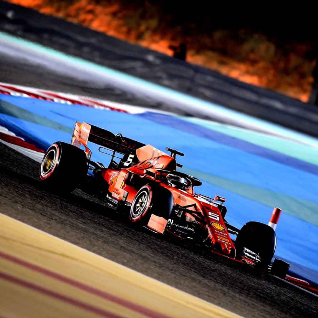 f1  formula1  ferrari  vettel  bahraingp