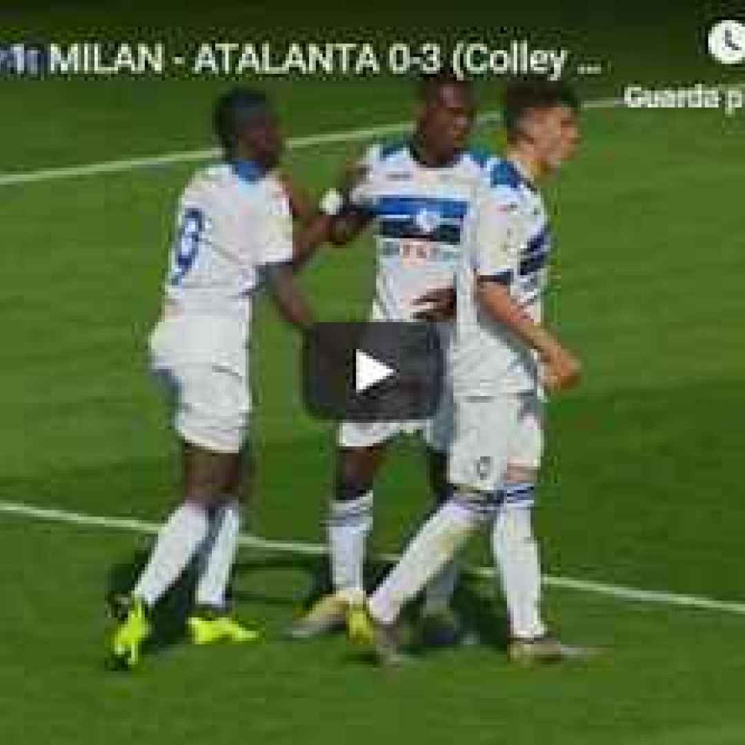 Milan - Atalanta 0-3 Guarda Gol e Highlights - Campionato Primavera