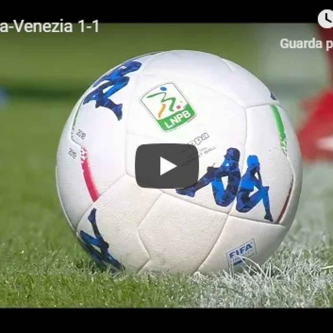 salernitana venezia video gol calcio
