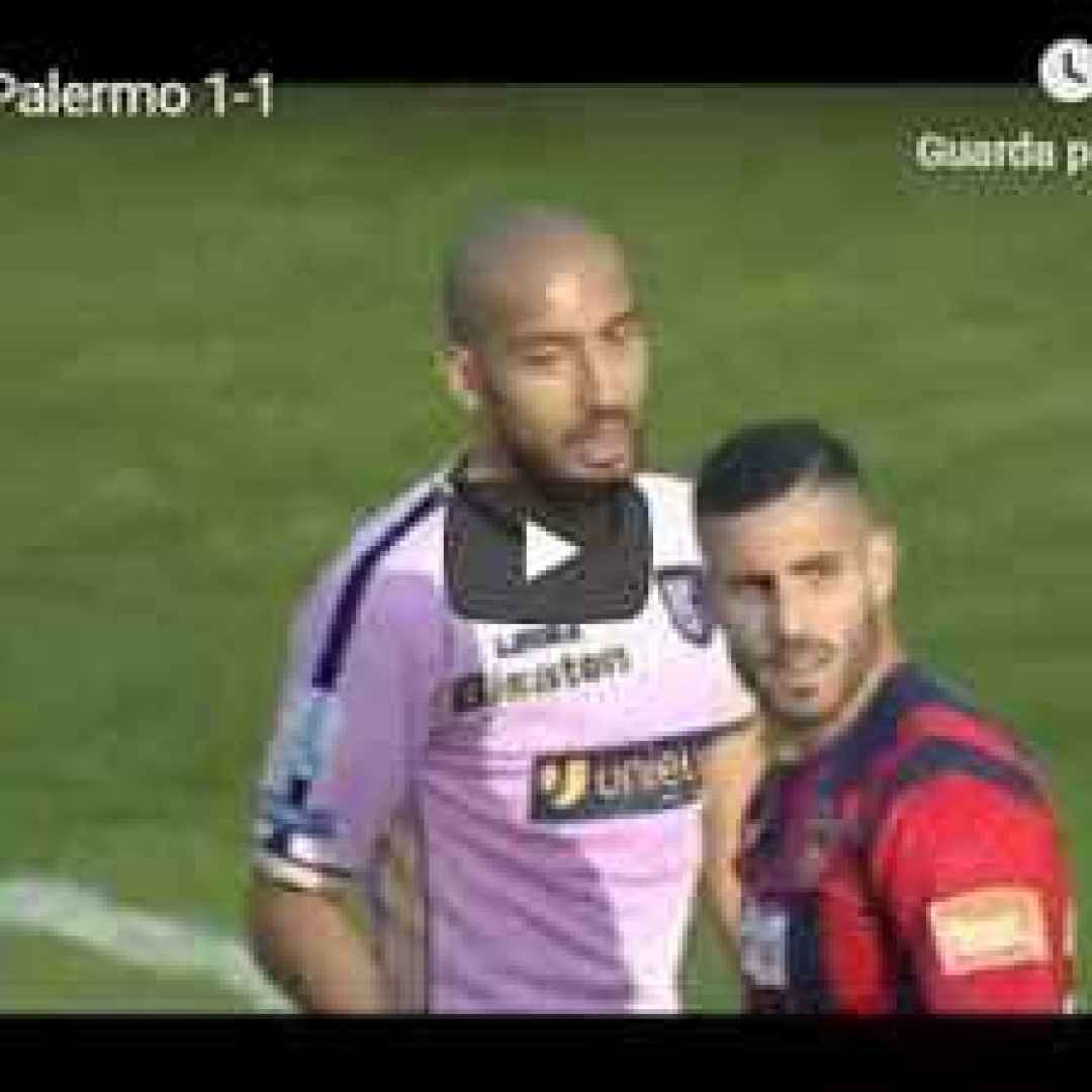 Cosenza - Palermo 1-1 Guarda Gol e Highlights