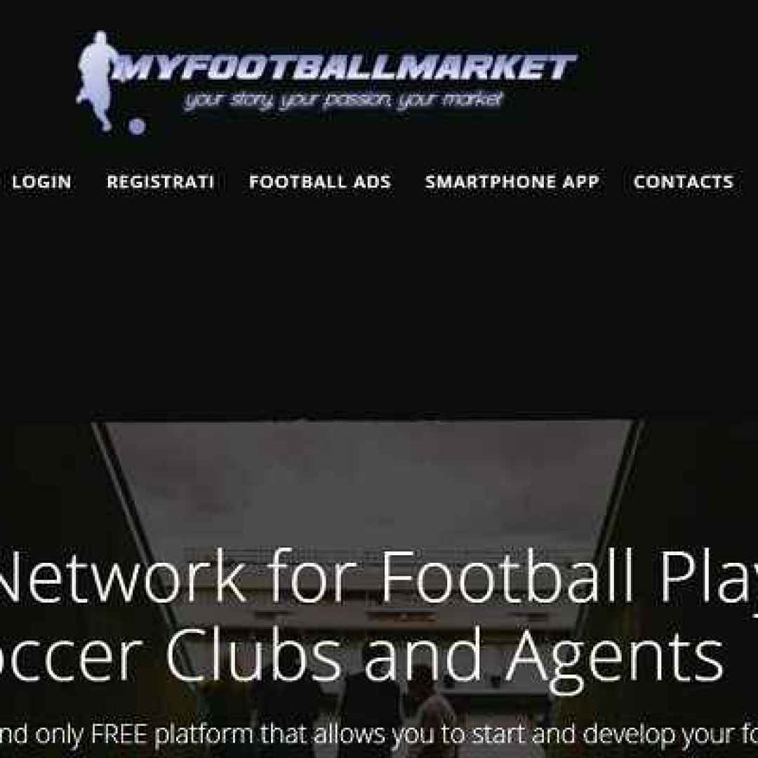 Il Social Network per calciatori e agenti sportivi: myfootballmarket.com