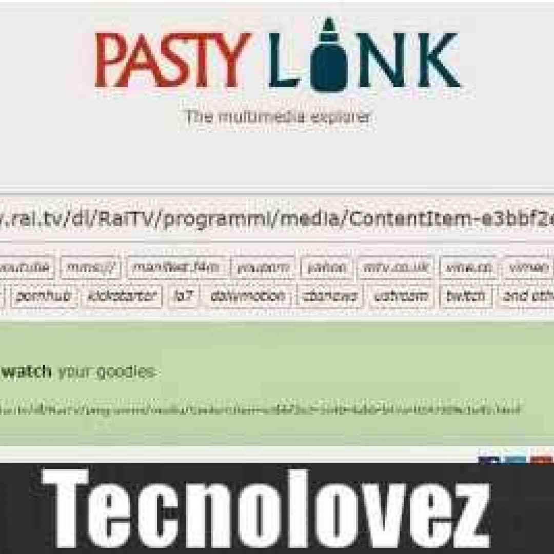 pastylink scaricare video