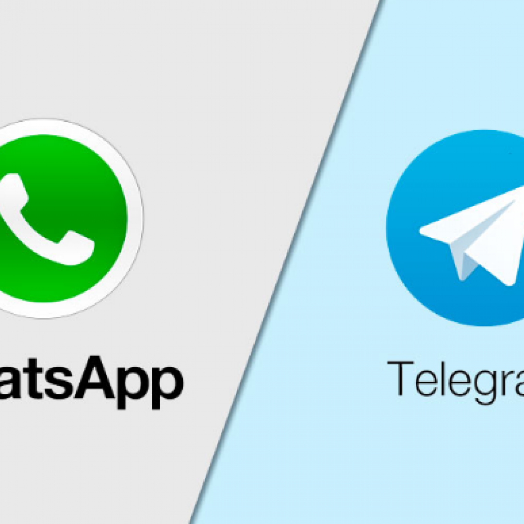 whatsapp  telegram  sicurezza