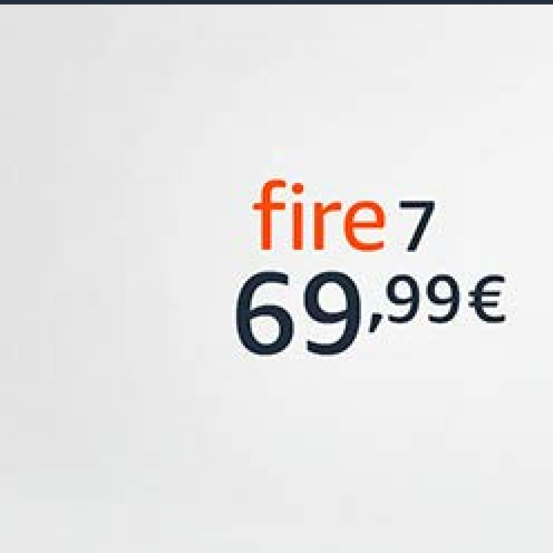 Amazon presenta il nuovo tablet Fire 7 di nona generazione: caratteristiche e prezzo