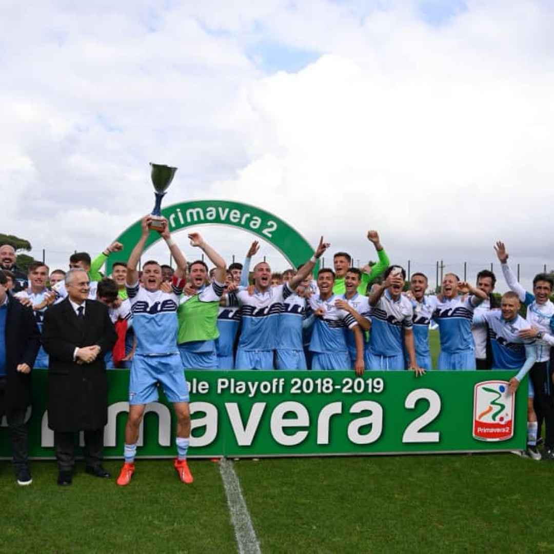 Finale playoff Primavera 2 - 2019. Lazio - Spal 2:1. I biancocelesti si riprendono la massima serie.