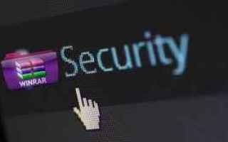 Sicurezza: winrar.malware  cybersecurity