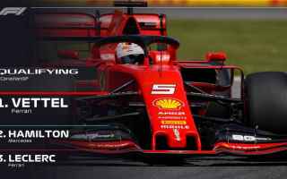 Qualifiche emozionanti a Montreal, Sebastian Vettel con un ultimo giro perfetto, riporta la Ferrari 