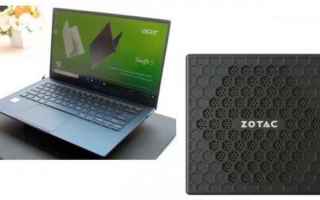 Acer Swift 5 14 (2019) e Zotac Pico PI430: dal Computex 2019 notebook e computer compatti