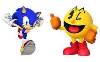 Console games: sonic  pac man  videogames