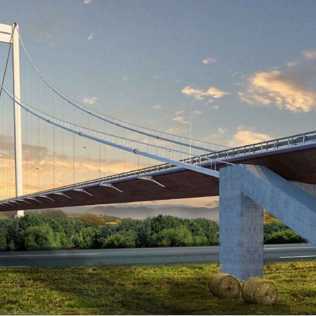 Astaldi ha avviato i lavori di costruzione del ponte sospeso sul Danubio nella zona metropolitana rumena Galati - Braila