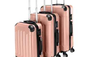 Viaggi: valigie  trolley