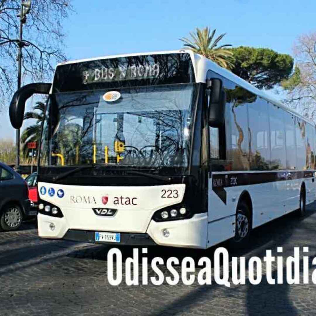 roma  trasporto pubblico  atac  autobus