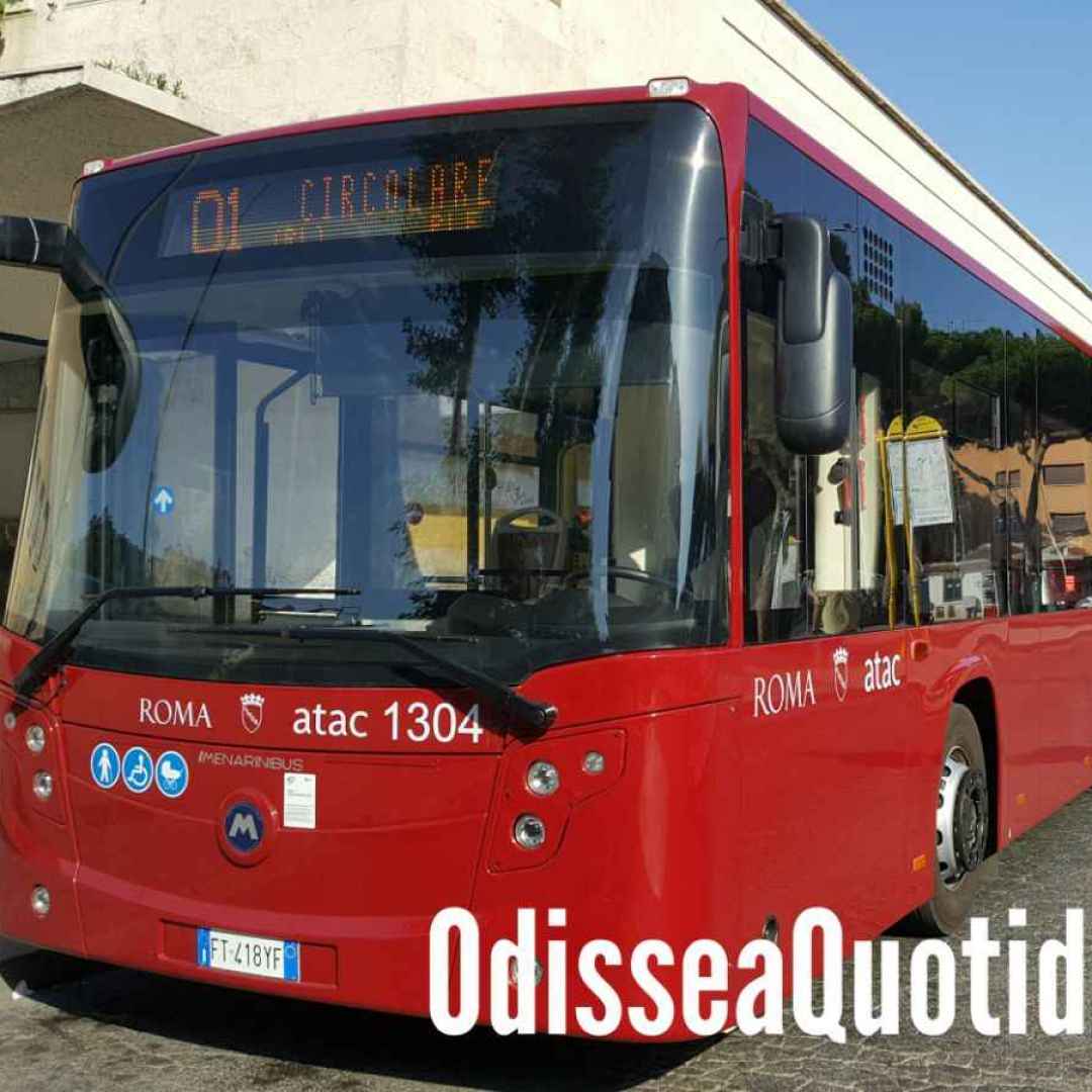 roma  trasporto pubblico  autobus  atac