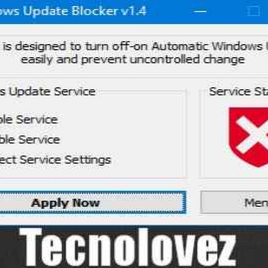 windows update blocker bloccare update