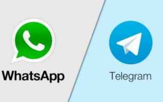 whatsapp  telegram