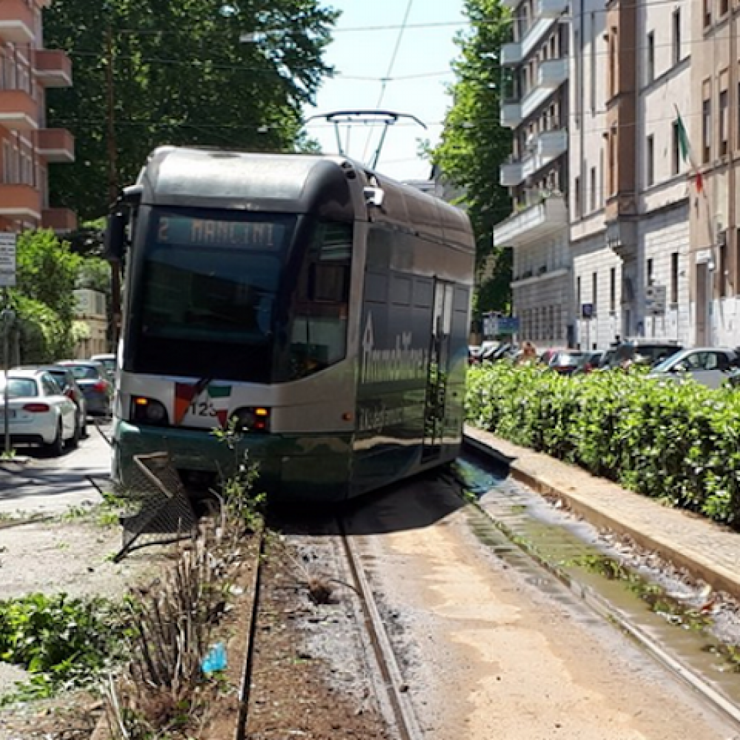 atac  roma  trasporto pubblico  tram