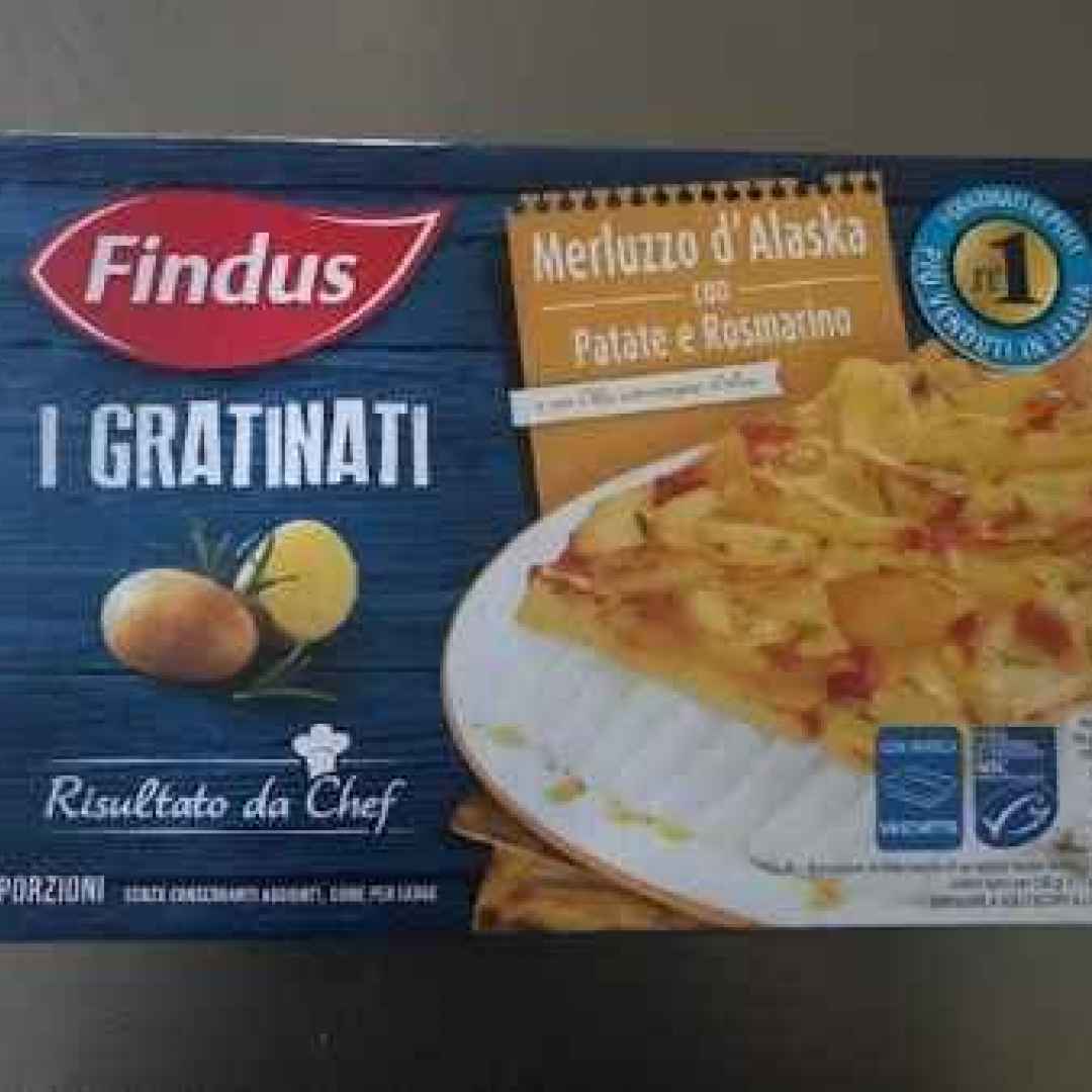 Gratinati Findus con rosmarino, patate e merluzzo