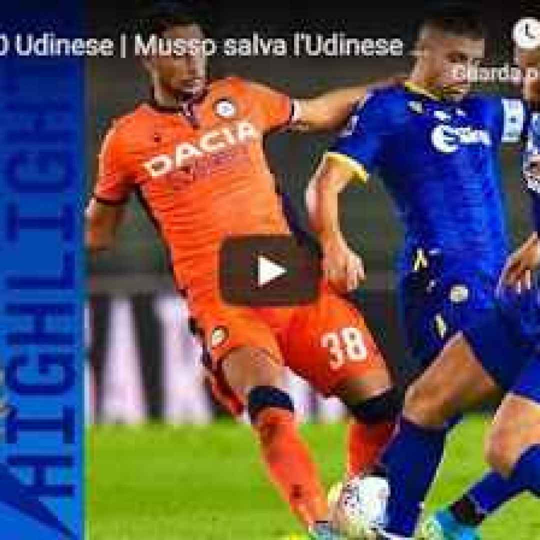 Verona - Udinese 0-0 Guarda gli Highlights