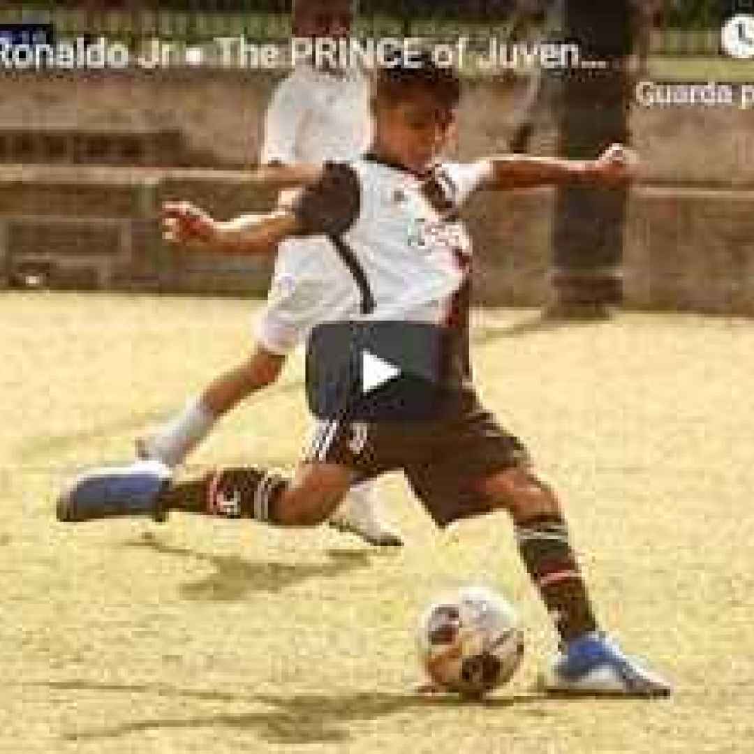 Cristiano Ronaldo Jr - Il Principe della Juventus Under 9 - VIDEO