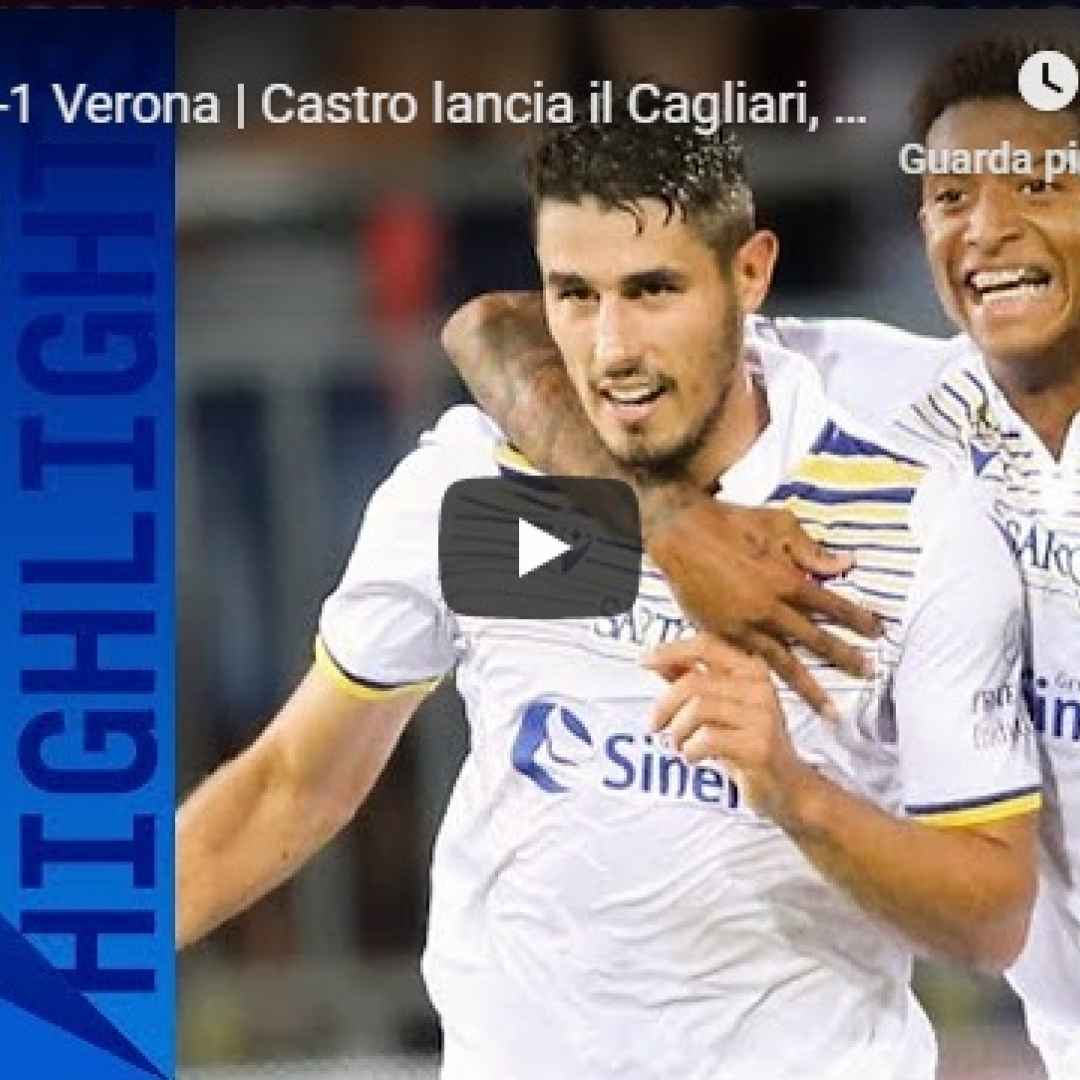 Cagliari - Verona 1-1 Guarda Gol e Highlights