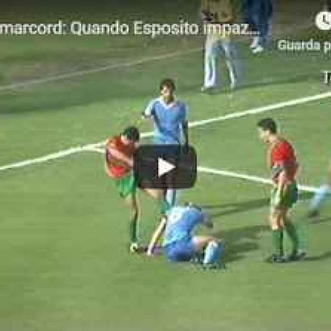 Quando Massimo Esposito impazzì e picchiò brutalmente un calciatore dell