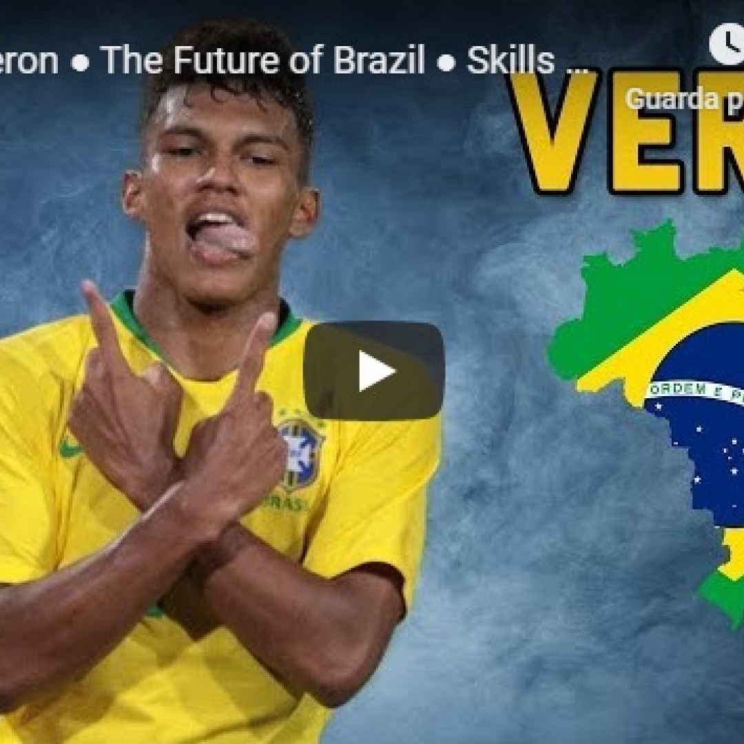 Gabriel Veron - Il futuro del Brasile - Skills & Goals - VIDEO