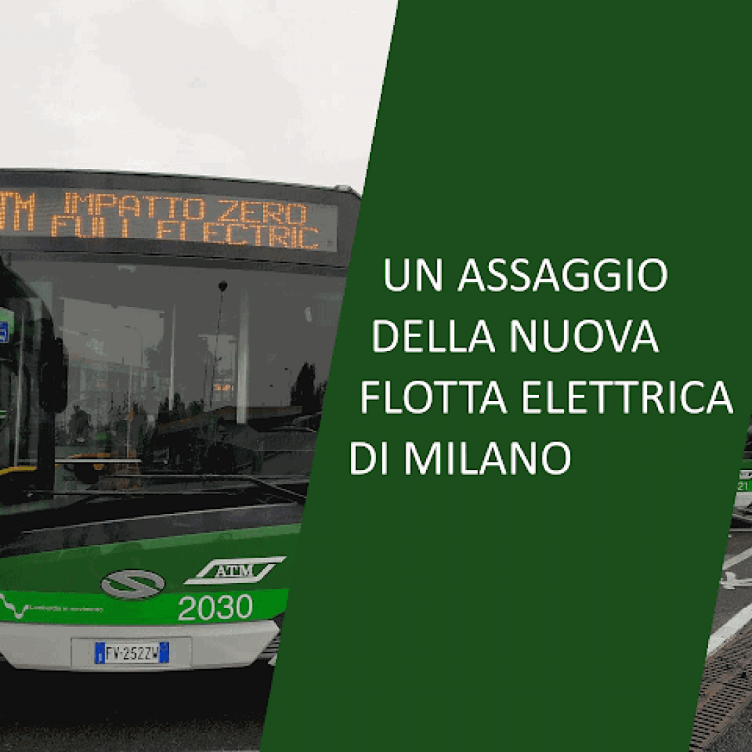 La nuova flotta green di Milano