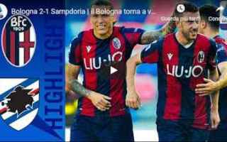bologna sampdoria video gol calcio