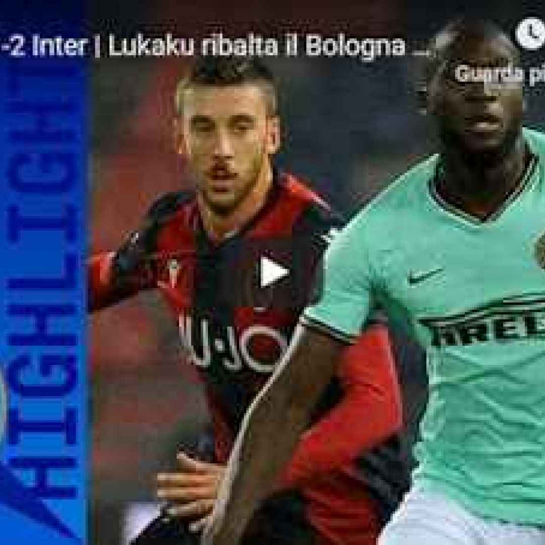 bologna inter video gol calcio