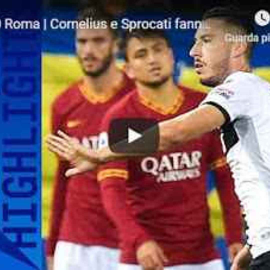 parma roma video gol calcio