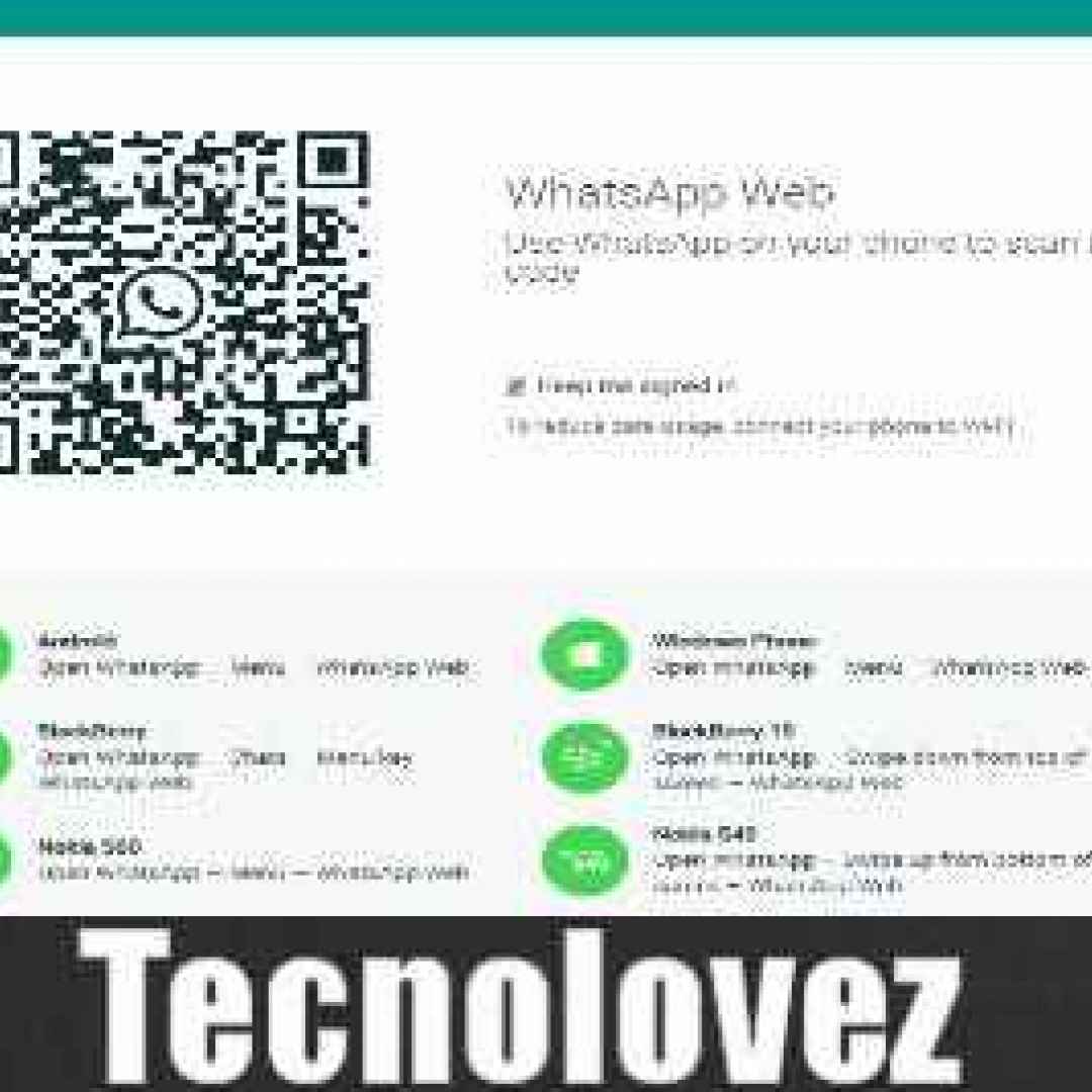 (Whatsapp Web Qr Code) Ecco come attivare il servizio