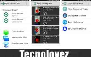 App: video recovery app