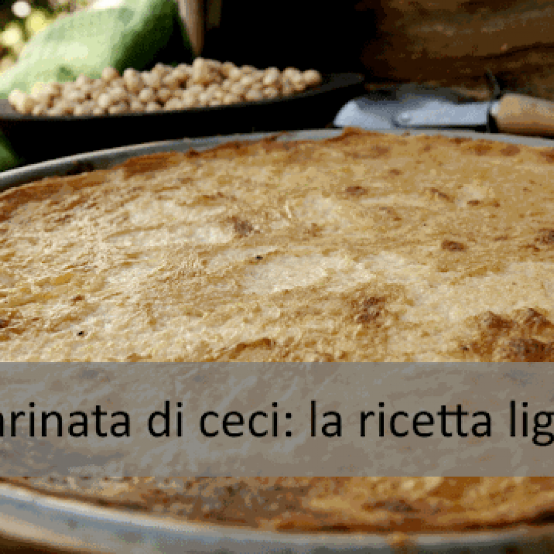 Ricetta Senza Glutine Farinata Di Ceci La Ricetta Bimby Celiachia