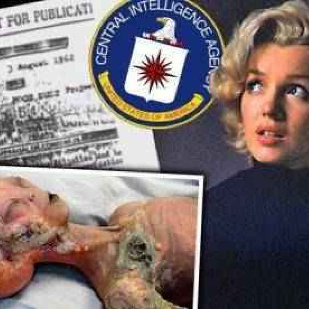 marilyn monroe  mistero  wikileaks