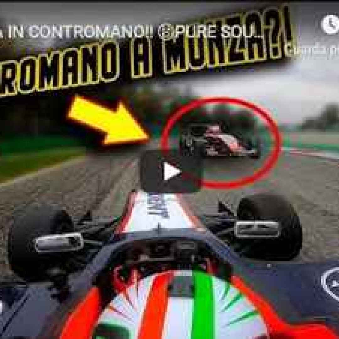 A Monza in Contromano! Pure Sound Formula 3 (GP3) Test - VIDEO