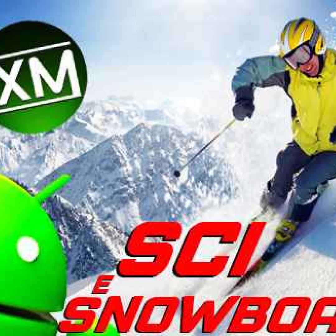 android sci neve snowboard apps sport