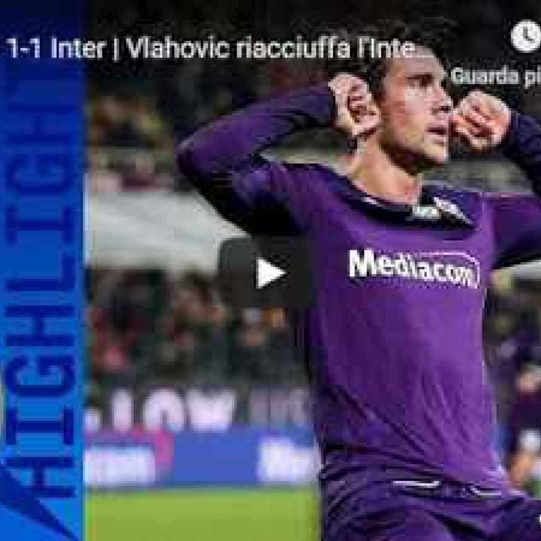 fiorentina inter video calcio gol