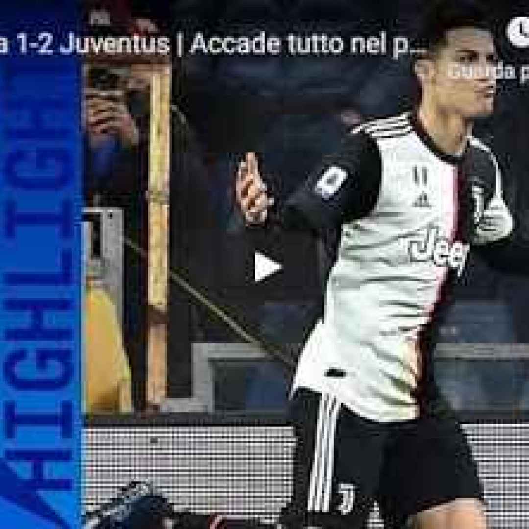 sampdoria juventus video gol calcio