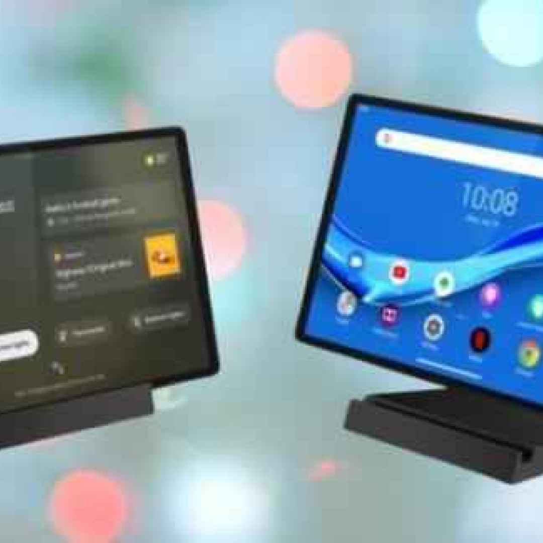 Smart Tab M10 e Smart Frame. Al CES 2020 i display smart di Lenovo