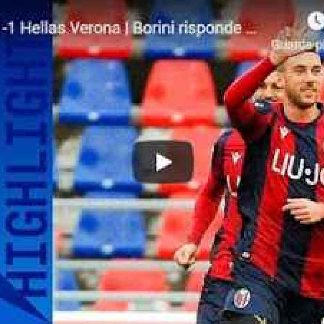 Bologna - Hellas Verona 1-1 - Gol e Highlights - Giornata 20 - Serie A TIM 2019/20 - VIDEO