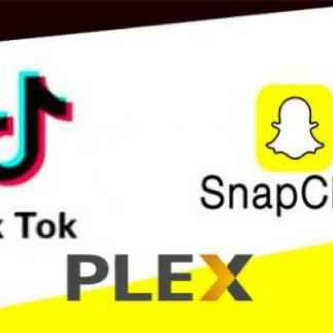 Snapchat, TikTok, Plex. È scontro per il primato nell’entertainment applicativo