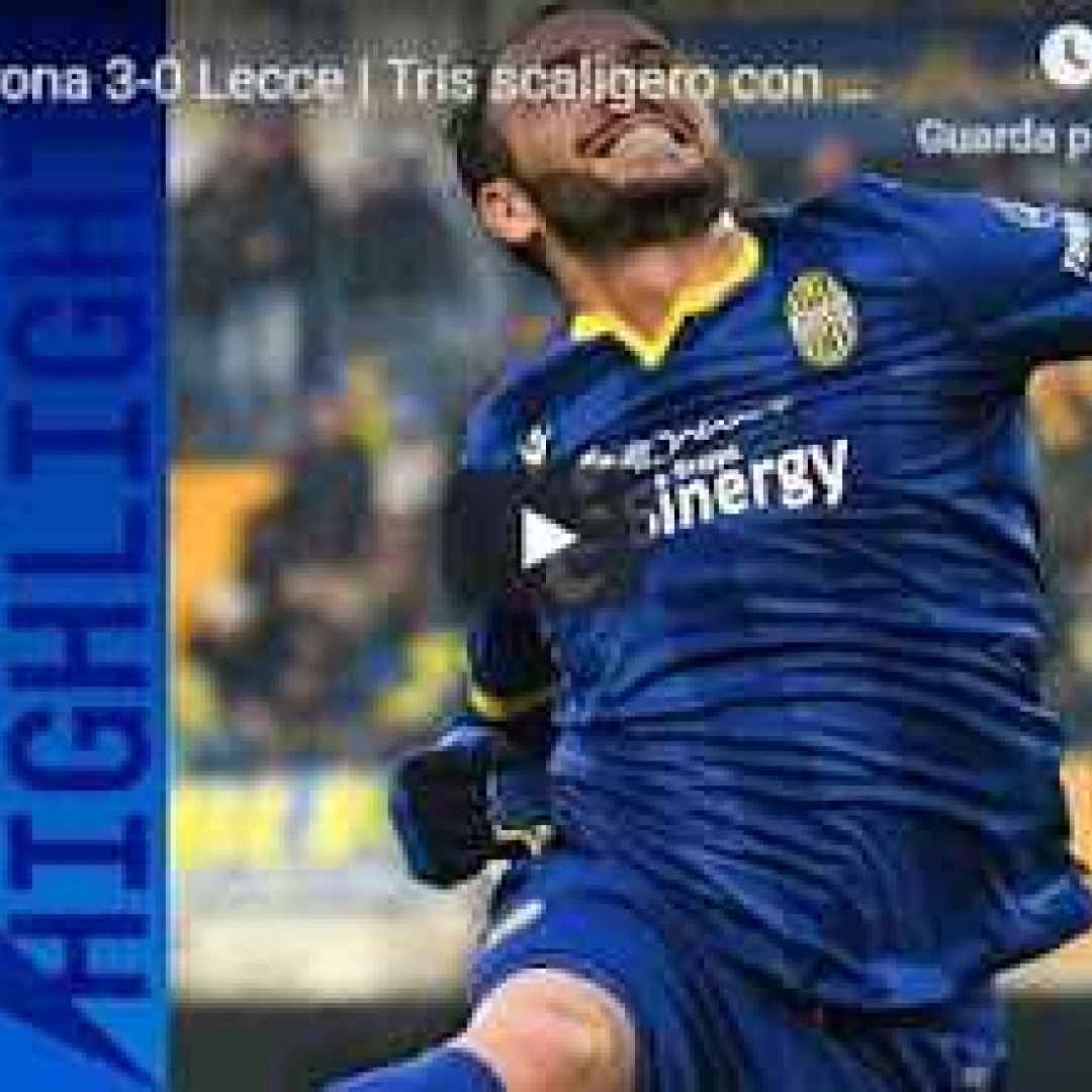 Hellas Verona - Lecce 3-0 - Gol e Highlights - Giornata 21 - Serie A TIM 2019/20 - VIDEO