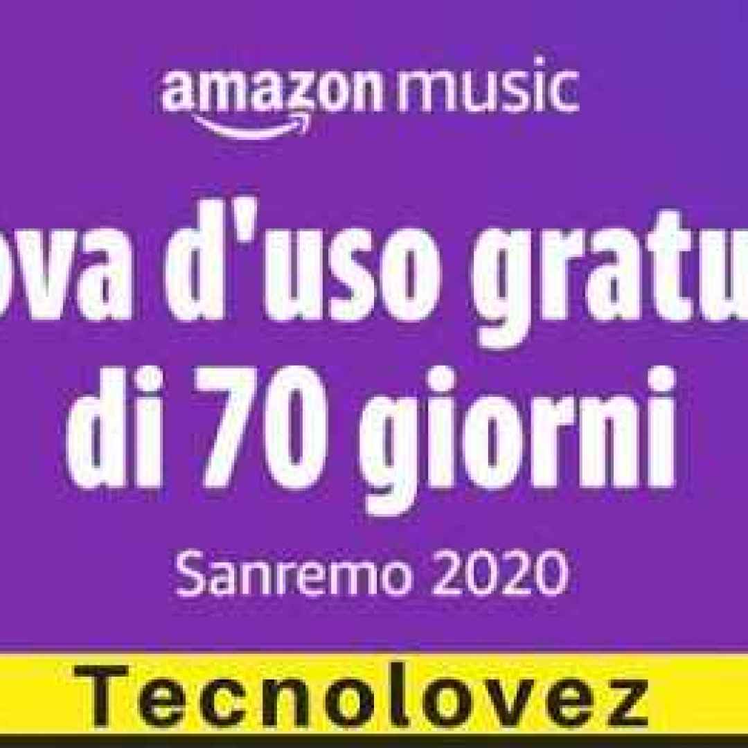 amazon music unlimited gratis offerta