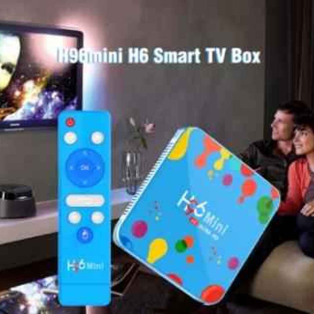 H96 mini H6. Disponibile il set-top-box per smartizzare la TV con Android Pie