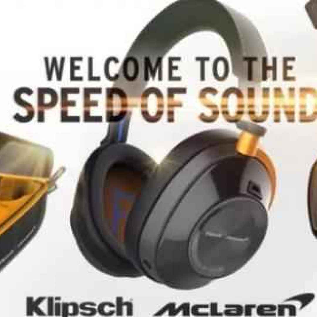 Ecco: le cuffie e gli auricolari wireless Klipsch Audio targati McLaren Racing