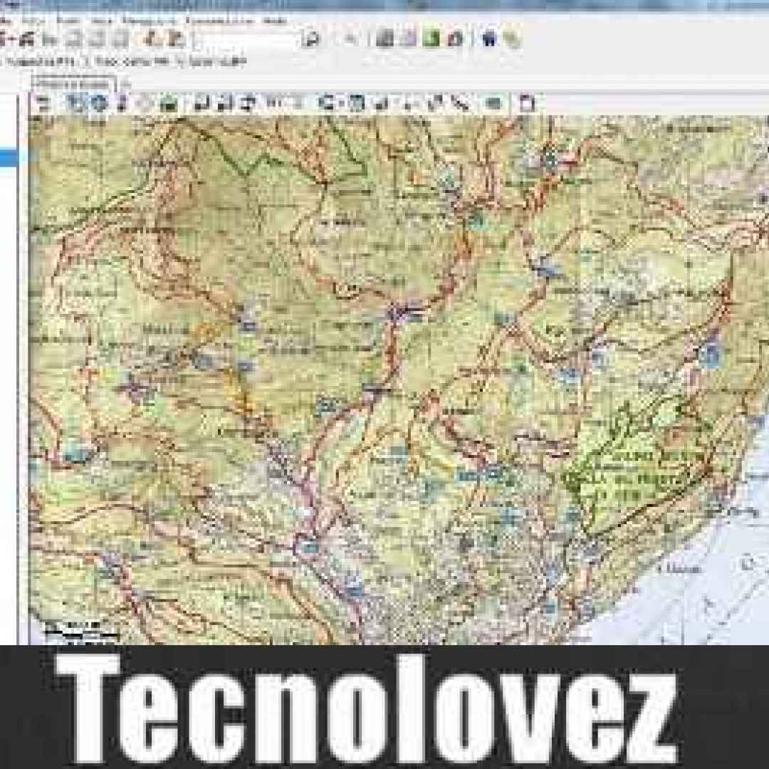 (CompeGPS Land) Programma per la visualizzazione di mappe cartografiche, di rotte, tracce e waypoint