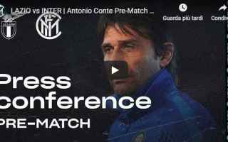 Serie A: inter conferenza video conte calcio