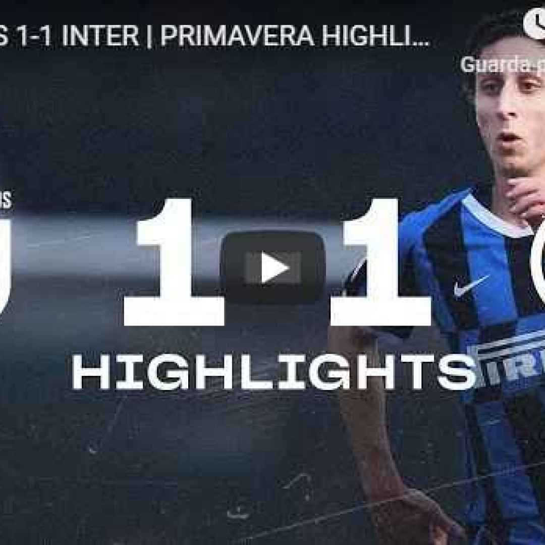 Primavera, Mulattieri risponde a Sekulov: Inter e Juventus si dividono la posta, è 1-1 - VIDEO